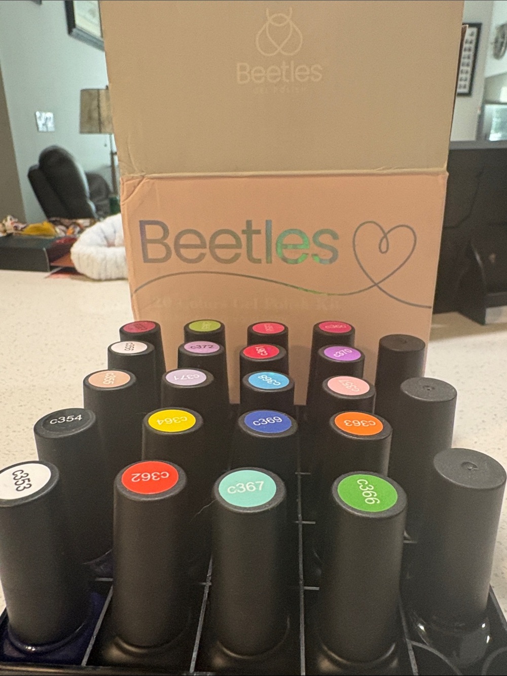 Beetles Nail Polish Set with Assorted Colors